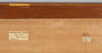 Leonard Baskin (American, 1922-2000) "The Tempest"