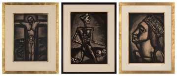 George Rouault (French, 1871-1958) Etchings (Three Works)