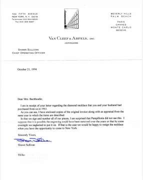 Van Cleef & Arpels Platinum, Sapphire, Diamond, & Pearl "Fleur" Clip / Brooch