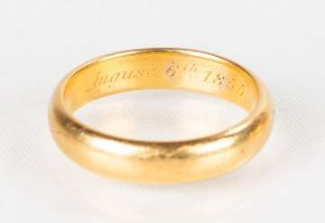Two 19th Century 18K Gold Rings