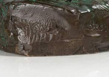 Bessie Potter Vonnoh (American, 1872-1955) Bronze Fountain of a Nude Young Woman