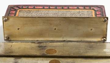 Tiffany Studios Red Art Deco Desk Accessories