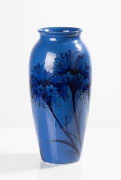 Moorcroft Pottery Cornflower Floor Vase