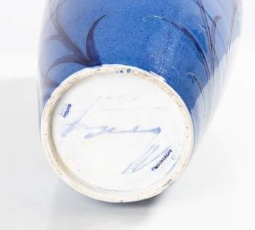 Moorcroft Pottery Cornflower Floor Vase