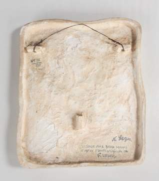 Fernand Leger (French, 1881-1955) "Visage aux Deux Mains" (Face with Two Hands)