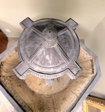 Monumental Zinc Garden Fountain