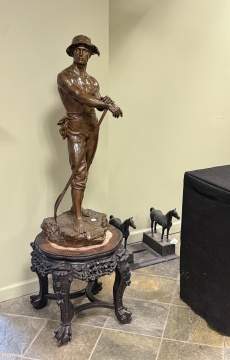 Charles Octave Levy (French, 1820-1899) "Le Faneur"