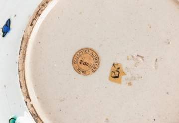 Iznik Polychrome Painted Pottery Deep Dish