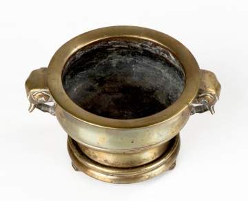 Chinese Bronze Censor