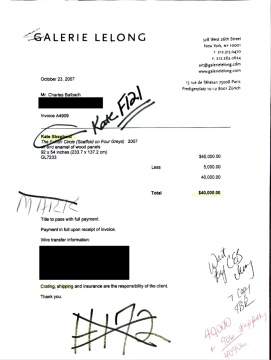 Kate Shepherd (American, b. 1961) "The Fullish Circle" (Scaffold on Four Greys)