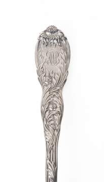 Tiffany & Co. Sterling Silver Chrysanthemum Pie/Cake Server