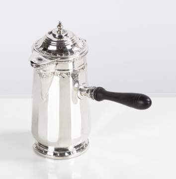 French Sterling Silver Chocolate Pot
