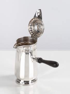 French Sterling Silver Chocolate Pot