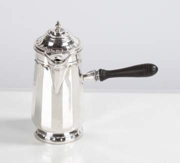French Sterling Silver Chocolate Pot