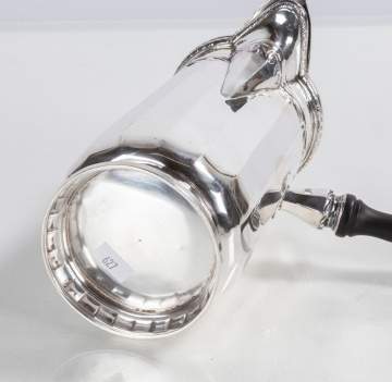 French Sterling Silver Chocolate Pot