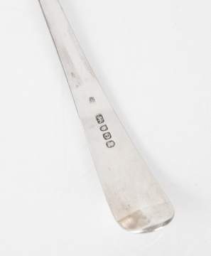 Hester Bateman (1708-1794) Silver Ladle