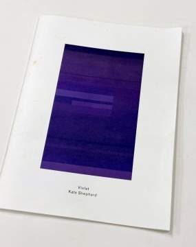 Kate Shepherd (American, b. 1961) "Protest Violet No. 13"