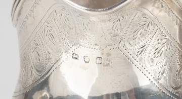 American & English 18th Century Silver Sugar & Creamer