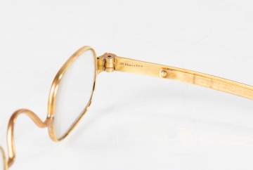 19th Century 18K Gold E. Garrison, John McAllister Eyeglasses