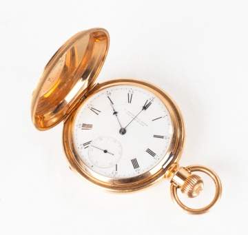 E. Howard & Co. 18K Gold Pocket Watch