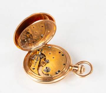 E. Howard & Co. 18K Gold Pocket Watch