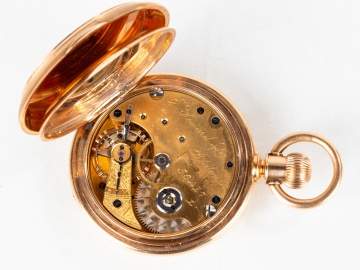 E. Howard & Co. 18K Gold Pocket Watch