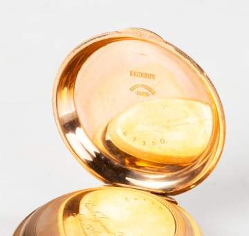 E. Howard & Co. 18K Gold Pocket Watch