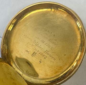 Patek Philippe 18K Gold Pocket Watch