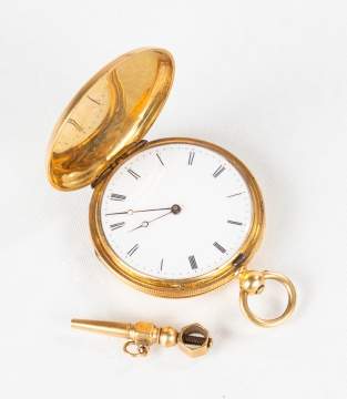 Patek Philippe 18K Gold Pocket Watch