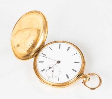 Paul Brandt 18K Gold Pocket Watch