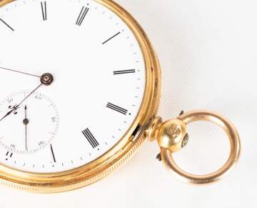 Paul Brandt 18K Gold Pocket Watch
