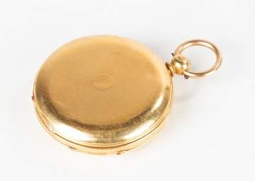 Paul Brandt 18K Gold Pocket Watch