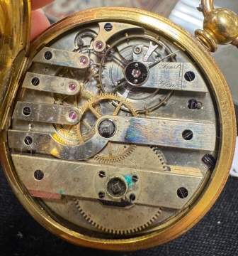 Paul Brandt 18K Gold Pocket Watch