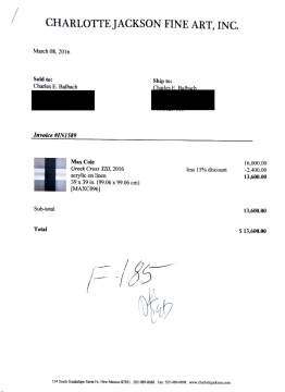 Max Cole (American, b. 1937) "Greek Cross XIII"