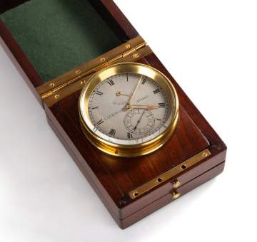 L. LeRoy & Cie French One-Day Chronometer, No. 1100