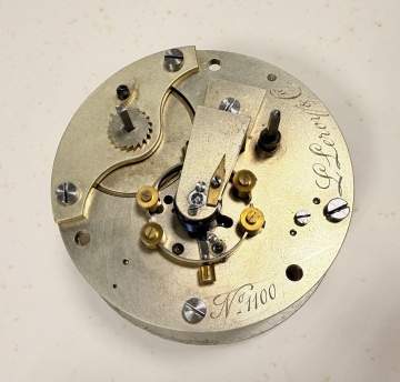 L. LeRoy & Cie French One-Day Chronometer, No. 1100