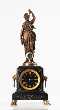 Rare French Conical Mystery Clock