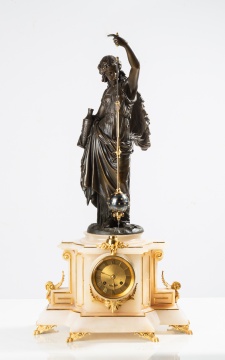 Rare French Conical Mystery Clock