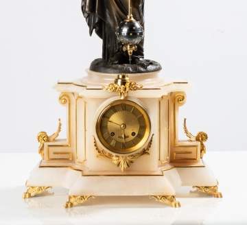 Rare French Conical Mystery Clock