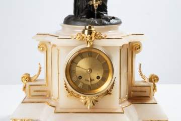 Rare French Conical Mystery Clock