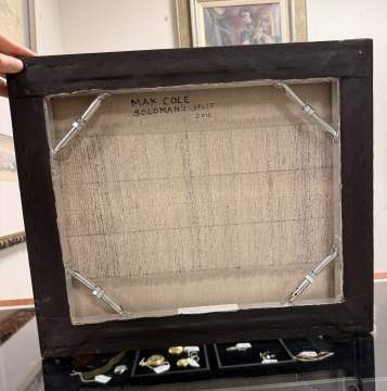 Max Cole (American, b. 1937) "Soloman's Split"