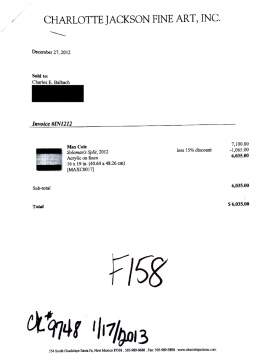 Max Cole (American, b. 1937) "Soloman's Split"