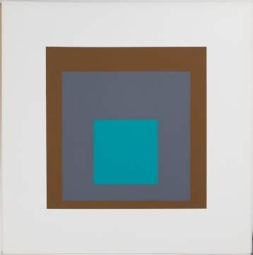 Josef Albers (American/German, 1888-1976) Homage to the Square: 1962 & Mini Edition
