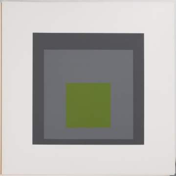 Josef Albers (American/German, 1888-1976) Homage to the Square: 1962 & Mini Edition