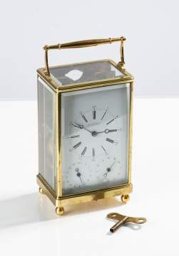 Fine French Giant Carriage Clock by Paul Garnier