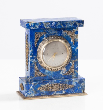 Tiffany & Co. Lapis Lazuli Desk Clock