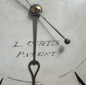 Lemuel Curtis Mahogany Federal Banjo / Tavern Clock