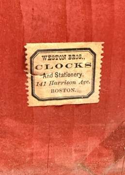 Fine & Rare Aaron Willard Bridal Shelf Clock