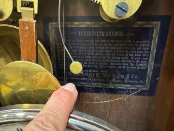 Southern Calendar Clock Co. Fashion #4 Clock