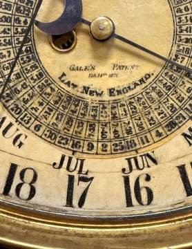 Gale Drop Calendar Clock